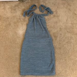 Mini tie dress